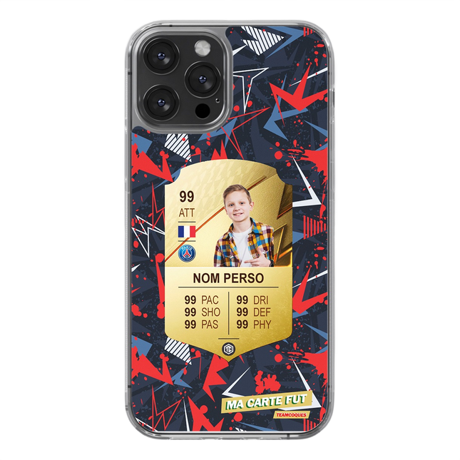 Coque design CARTE FIFA FUT 08 personnalisable - TEAMCOQUES