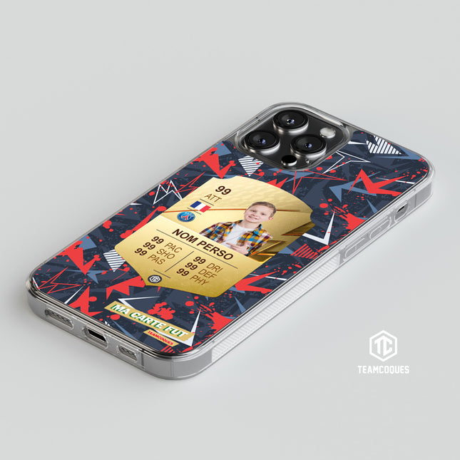 Coque design CARTE FIFA FUT 08 personnalisable - TEAMCOQUES