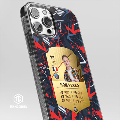 Coque design CARTE FIFA FUT 08 personnalisable - TEAMCOQUES