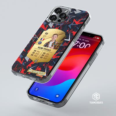 Coque design CARTE FIFA FUT 08 personnalisable - TEAMCOQUES