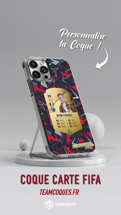 Vidéo Coque design CARTE FIFA FUT 08 personnalisable - TEAMCOQUES