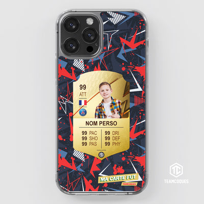 Coque design CARTE FIFA FUT 08 personnalisable - TEAMCOQUES