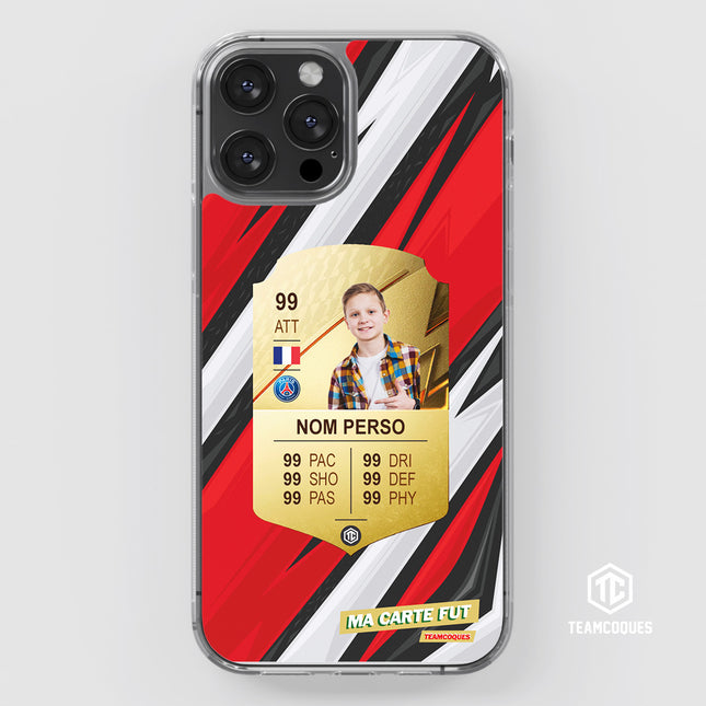 Coque design CARTE FIFA FUT 09 personnalisable - TEAMCOQUES