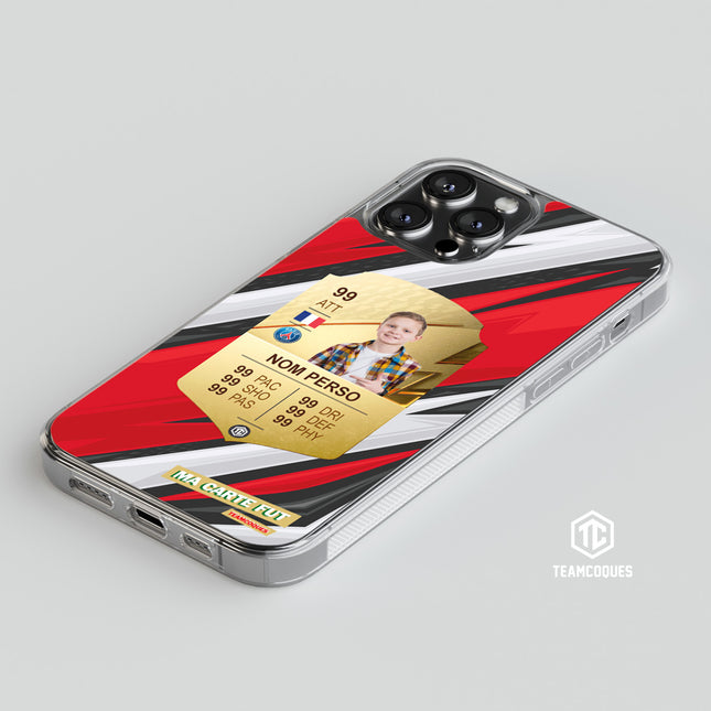 Coque design CARTE FIFA FUT 09 personnalisable - TEAMCOQUES