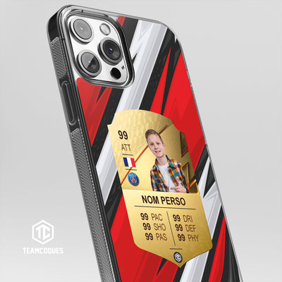 Coque design CARTE FIFA FUT 09 personnalisable - TEAMCOQUES