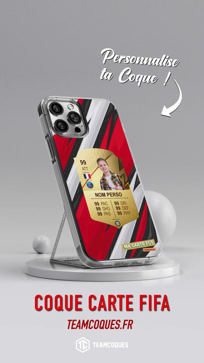 Vidéo Coque design CARTE FIFA FUT 09 personnalisable - TEAMCOQUES