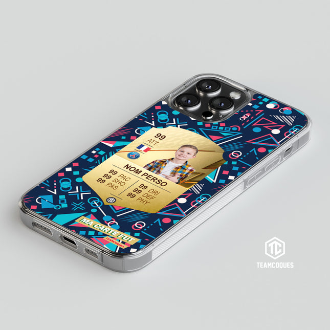 Coque design CARTE FIFA FUT 10 personnalisable - TEAMCOQUES