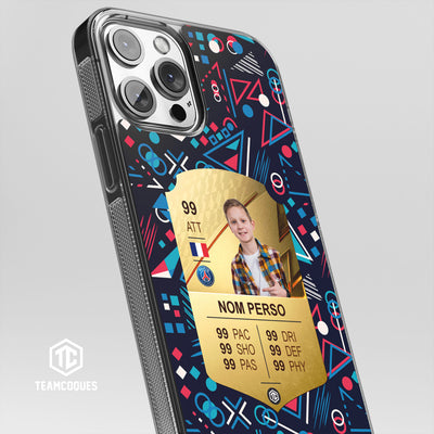 Coque design CARTE FIFA FUT 10 personnalisable - TEAMCOQUES