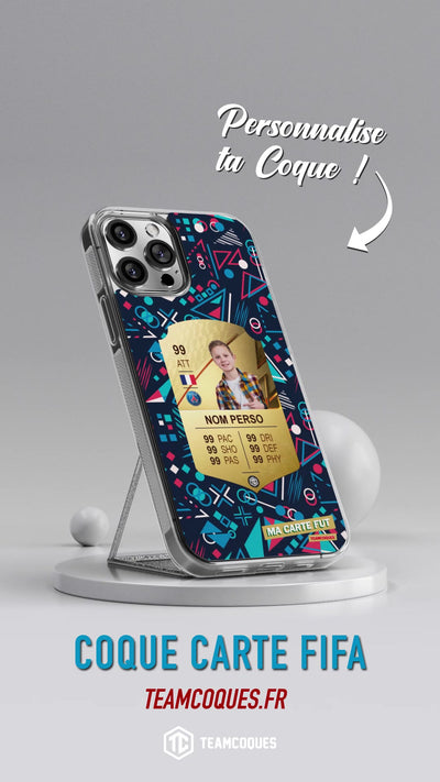 Vidéo Coque design CARTE FIFA FUT 10 personnalisable - TEAMCOQUES