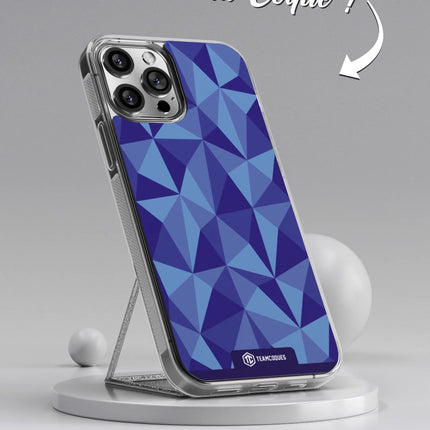 Vidéo Coque design FACETTES BLEU - TEAMCOQUES