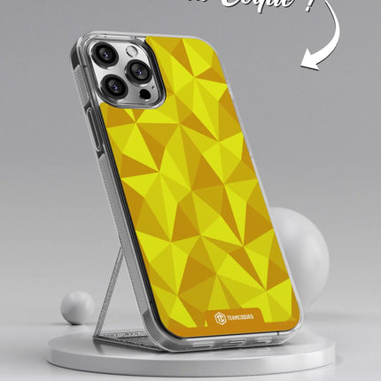 Vidéo Coque design FACETTES JAUNE - TEAMCOQUES