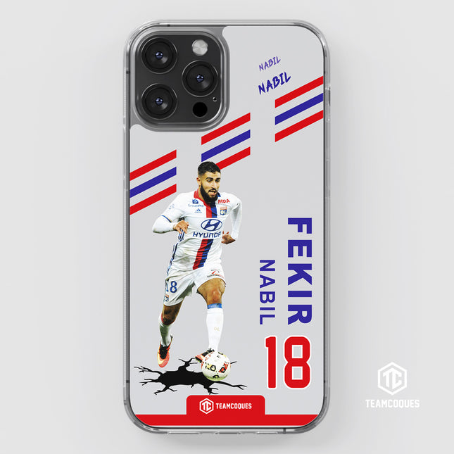 Coque joueur NABIL FEKIR LYON OL - TEAMCOQUES