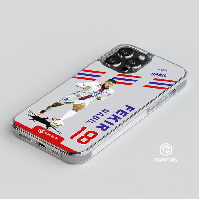 Coque joueur NABIL FEKIR LYON OL - TEAMCOQUES
