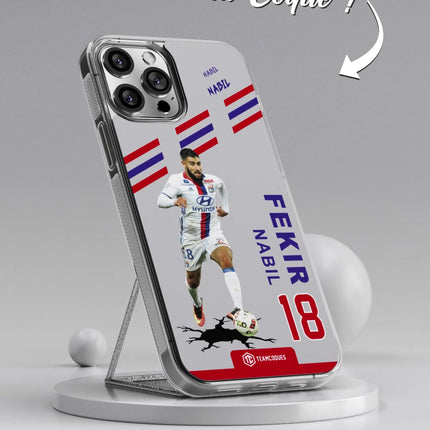 Vidéo Coque joueur NABIL FEKIR LYON OL - TEAMCOQUES