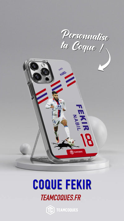 Vidéo Coque joueur NABIL FEKIR LYON OL - TEAMCOQUES