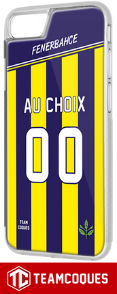 Coque foot FENERBAHCE - flocage 100% personnalisable - iPhone smartphone - TEAMCOQUES