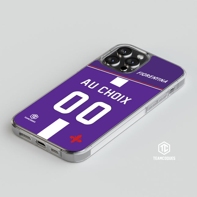 Coque foot FIORENTINA personnalisable - TEAMCOQUES