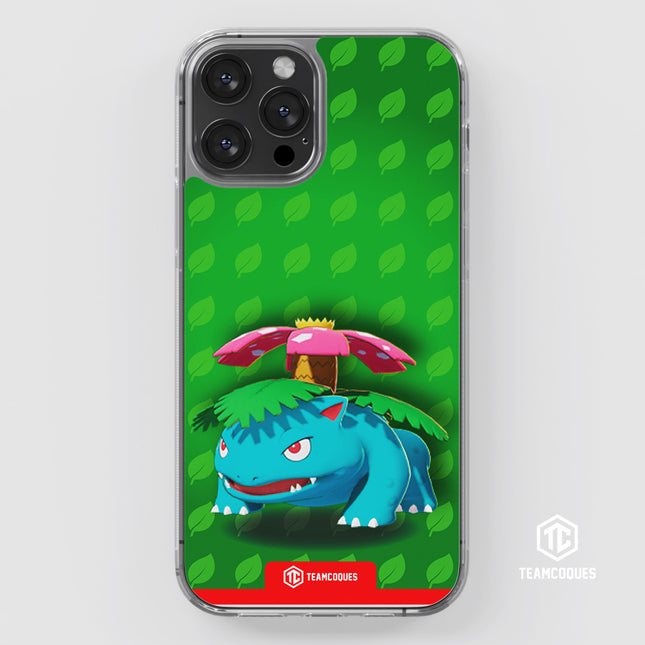 Coque design POKÉMON - FLORIZARRE - TEAMCOQUES