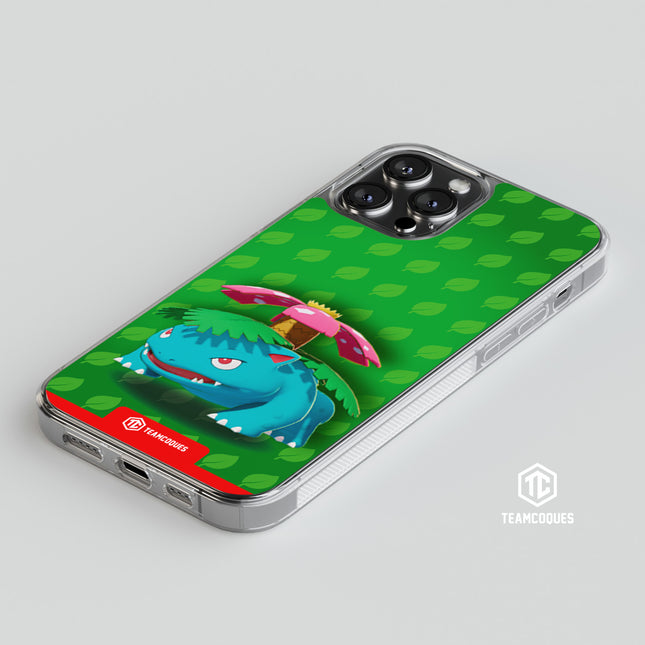 Coque design POKÉMON - FLORIZARRE - TEAMCOQUES