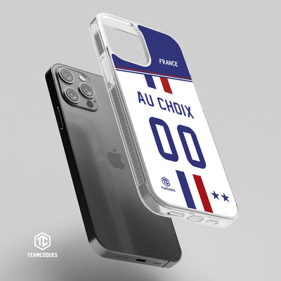 Coque foot EQUIPE DE FRANCE 2016 EXTERIEUR personnalisable - TEAMCOQUES