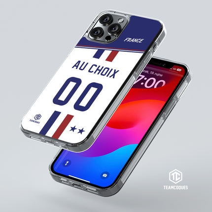 Coque foot EQUIPE DE FRANCE 2016 EXTERIEUR personnalisable - TEAMCOQUES