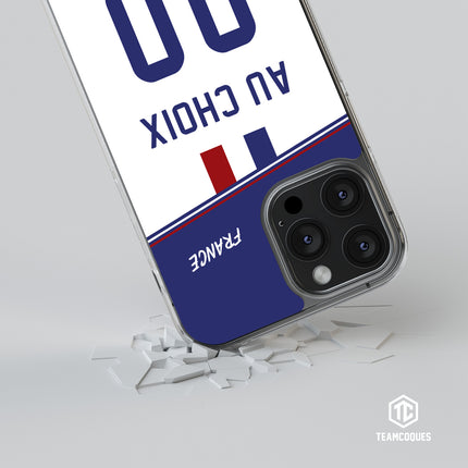 Coque foot EQUIPE DE FRANCE 2016 EXTERIEUR personnalisable - TEAMCOQUES