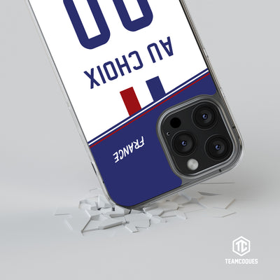 Coque foot EQUIPE DE FRANCE 2016 EXTERIEUR personnalisable - TEAMCOQUES