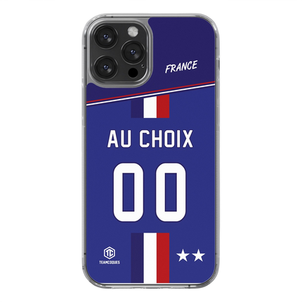 Coque foot EQUIPE DE FRANCE 2016 DOMICILE personnalisable - TEAMCOQUES