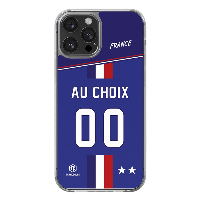 Coque foot EQUIPE DE FRANCE 2016 DOMICILE personnalisable - TEAMCOQUES
