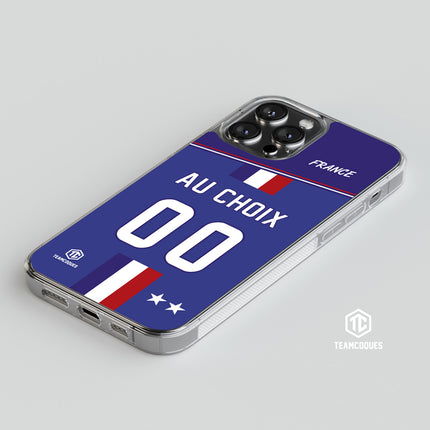 Coque foot EQUIPE DE FRANCE 2016 DOMICILE personnalisable - TEAMCOQUES