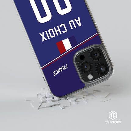 Coque foot EQUIPE DE FRANCE 2016 DOMICILE personnalisable - TEAMCOQUES