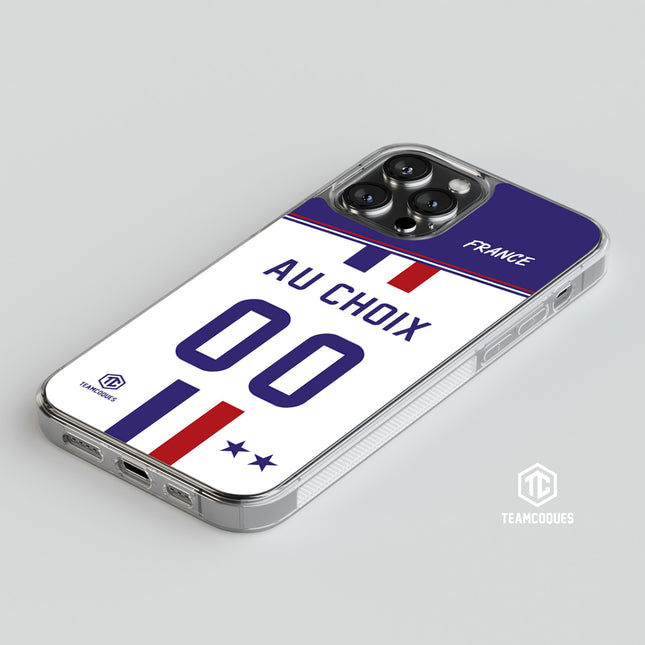 Coque foot EQUIPE DE FRANCE 2018 EXTERIEUR personnalisable - TEAMCOQUES