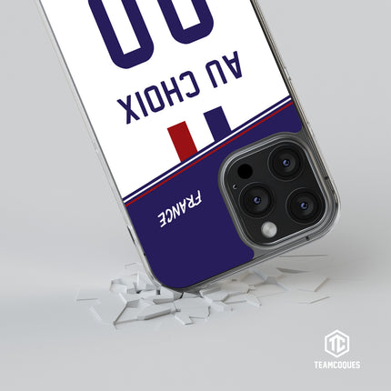 Coque foot EQUIPE DE FRANCE 2018 EXTERIEUR personnalisable - TEAMCOQUES