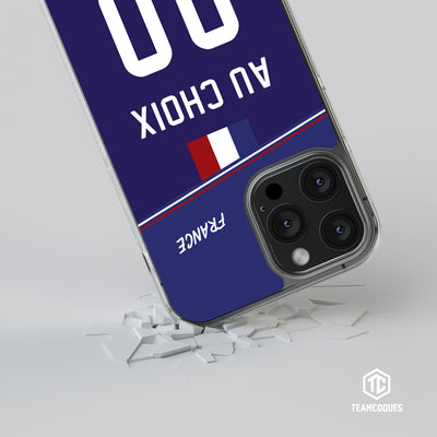 Coque foot EQUIPE DE FRANCE 2018 DOMICILE personnalisable - TEAMCOQUES
