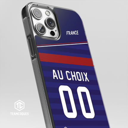 Coque foot EQUIPE DE FRANCE 2020 DOMICILE personnalisable - TEAMCOQUES