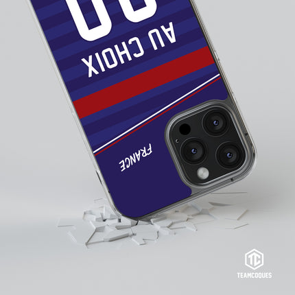 Coque foot EQUIPE DE FRANCE 2020 DOMICILE personnalisable - TEAMCOQUES