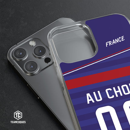 Coque foot EQUIPE DE FRANCE 2020 DOMICILE personnalisable - TEAMCOQUES