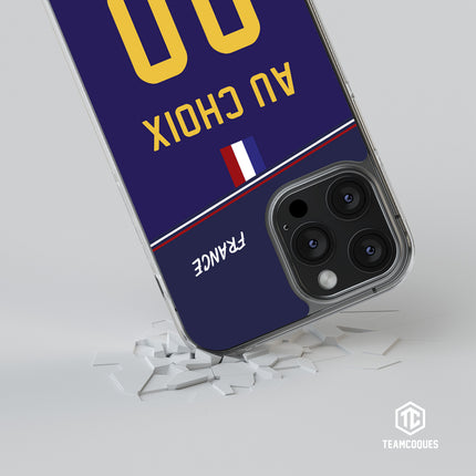 Coque foot EQUIPE DE FRANCE 2022 DOMICILE personnalisable - TEAMCOQUES