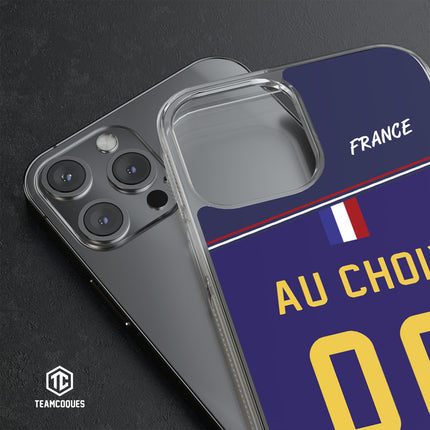 Coque foot EQUIPE DE FRANCE 2022 DOMICILE personnalisable - TEAMCOQUES
