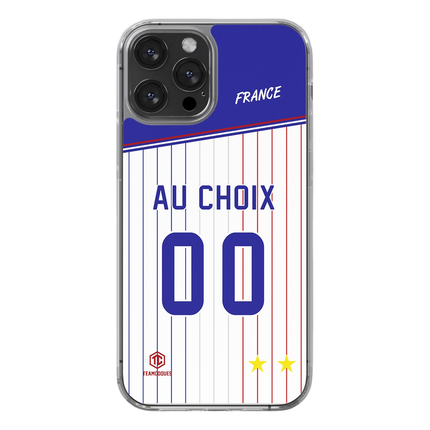 Coque foot EQUIPE DE FRANCE 2024 EXTERIEUR personnalisable - TEAMCOQUES