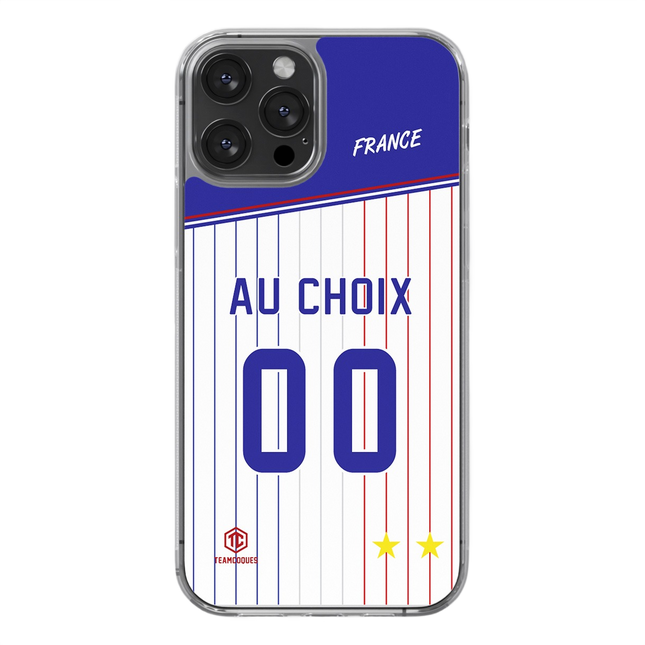 Coque foot EQUIPE DE FRANCE 2024 EXTERIEUR personnalisable - TEAMCOQUES