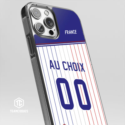 Coque foot EQUIPE DE FRANCE 2024 EXTERIEUR personnalisable - TEAMCOQUES