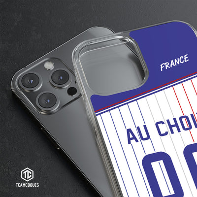 Coque foot EQUIPE DE FRANCE 2024 EXTERIEUR personnalisable - TEAMCOQUES