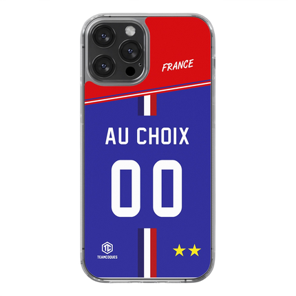 Coque foot EQUIPE DE FRANCE 2024 DOMICILE personnalisable - TEAMCOQUES