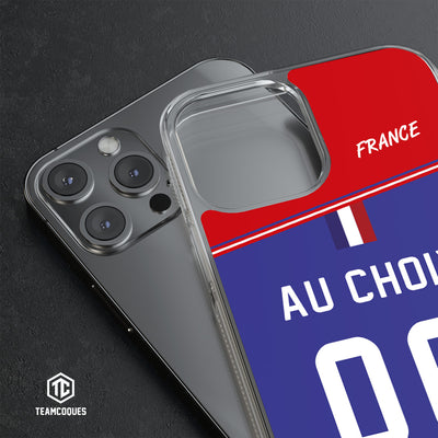 Coque foot EQUIPE DE FRANCE 2024 DOMICILE personnalisable - TEAMCOQUES