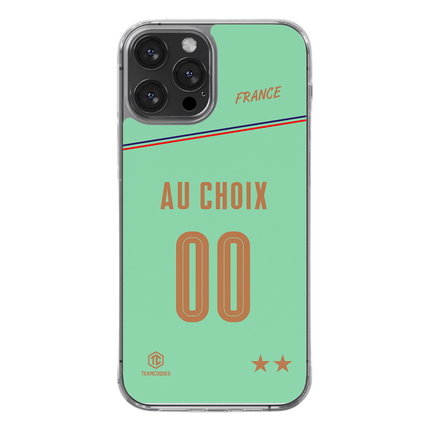 Coque foot EQUIPE DE FRANCE 2026 EXTERIEUR personnalisable - TEAMCOQUES