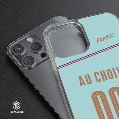 Coque foot EQUIPE DE FRANCE 2026 EXTERIEUR personnalisable - TEAMCOQUES