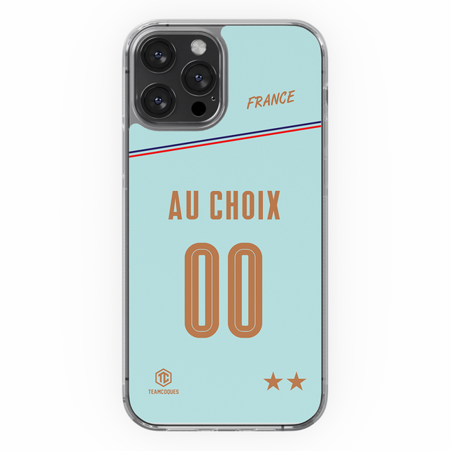 Coque foot EQUIPE DE FRANCE 2026 EXTERIEUR personnalisable - TEAMCOQUES