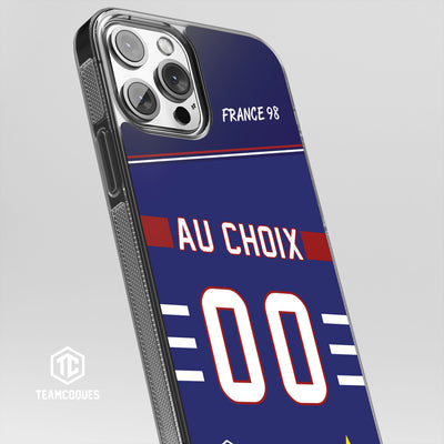 Coque foot EQUIPE DE FRANCE 1998 DOMICILE personnalisable - TEAMCOQUES