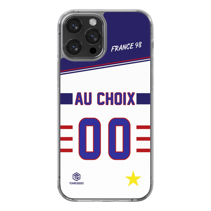 Coque foot EQUIPE DE FRANCE 1998 EXTERIEUR personnalisable - TEAMCOQUES
